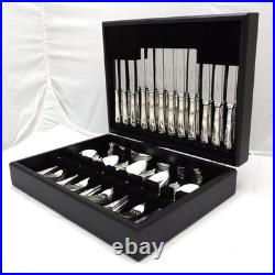 ALBANY Pattern Chinacraft London Silver Service 100 Piece Canteen of Cutlery Set