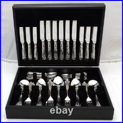 ALBANY Pattern Chinacraft London Silver Service 100 Piece Canteen of Cutlery Set