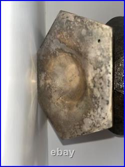 ANTIQUE DUTCH COLONIAL BOWL SILVER PLATE CENTER PIECE Danish design classic