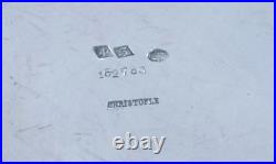 ANTIQUE EARLY FRENCH CHRISTOFLE SILVER PLATE VEGETABLE SOUP TUREEN & COVER c1850