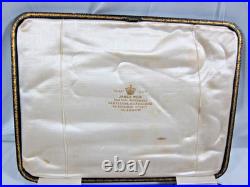 ANT- Scottish Silver Plate serving 4 Piece set In Orig. Presentation Box Glasgow