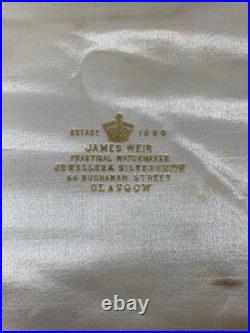 ANT- Scottish Silver Plate serving 4 Piece set In Orig. Presentation Box Glasgow