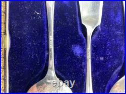 ANT- Scottish Silver Plate serving 4 Piece set In Orig. Presentation Box Glasgow