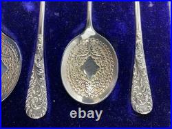 ANT- Scottish Silver Plate serving 4 Piece set In Orig. Presentation Box Glasgow