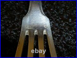 AN ANTIQUE 36 PIECE SET OF FRENCH HEAVY SILVER PLATED TABLE CUTLERY, By'ERCUIS