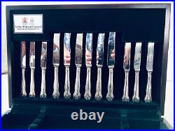 ASHLEIGH Design Cutlery Silver Plate 57 Piece Canteen Set