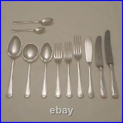ATHENIAN Design HARRODS Ltd London Silver Service 124 Piece Canteen of Cutlery