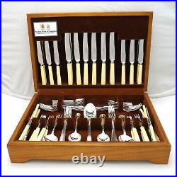 ATHENIAN Design Mappin & Webb Silver Service 84 Piece Canteen of Cutlery Set