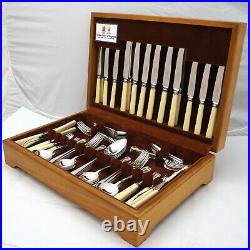 ATHENIAN Design Mappin & Webb Silver Service 84 Piece Canteen of Cutlery Set