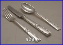 ATLANTIC Design WALKER & HALL Silver Service 73 Piece Canteen of Cutlery