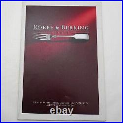 AVENUE Design ROBBE & BERKING Germany Silver Service 88 Piece Canteen of Cutlery