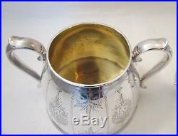 A Fine 5 Piece Silver Plate Tea Set by Elkington c1900
