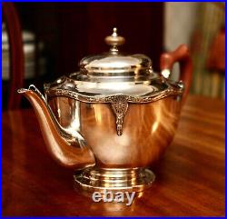 A Four Piece Silver Plated Tea Set, c1900, Frank Cobb, Shefffield