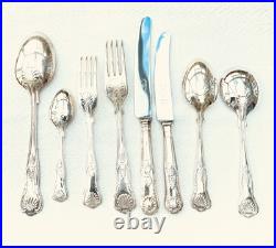 A Splendid 90-piece Set Of King's Pattern Cutlery For Twelve Place Settings