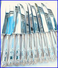 A Splendid 90-piece Set Of King's Pattern Cutlery For Twelve Place Settings