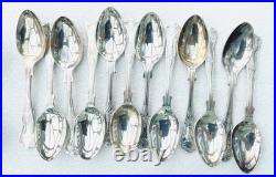 A Splendid 90-piece Set Of King's Pattern Cutlery For Twelve Place Settings