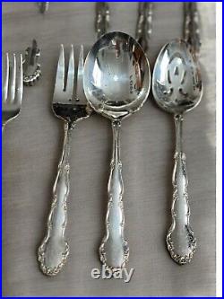 Affection Pattern Oneida Community Plate 75 Piece Very Good Condition