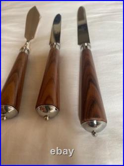 Alain Saint Joanis Julia 9 Piece Place Set Silver Plated Cutlery