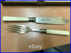 Antique 12 Piece Cutlery Set Around 1930`s