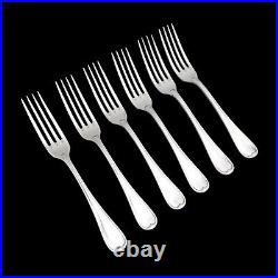 Antique 1870's silver plated Christofle Housewife 24 piece 6 person cutlery set