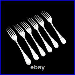 Antique 1870's silver plated Christofle Housewife 24 piece 6 person cutlery set