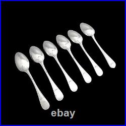 Antique 1870's silver plated Christofle Housewife 24 piece 6 person cutlery set