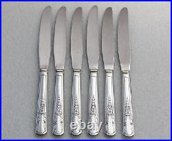 Antique 31 Piece 1939 Jasmine Silver Plate Set Flatware Service for 6 by Oneida