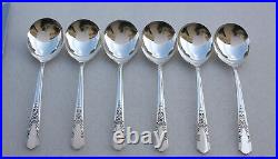 Antique 31 Piece 1939 Jasmine Silver Plate Set Flatware Service for 6 by Oneida