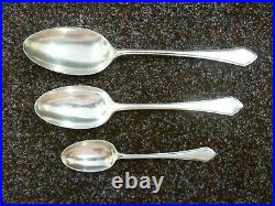 Antique 48 Piece Canteen Of''mappin & Webb'''pembury' Pattern Table Cutlery