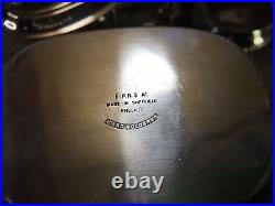 Antique 4 piece tea coffee set milk sugar and large tray superb condition