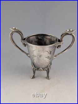 Antique 6 Piece Meriden Brittania Co Silver Plate Aesthetic Movement Tea Set