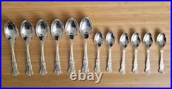 Antique ARTHUR PRICE SILVER PLATED CANTEEN CUTLERY ASHLEIGH 44 PIECE for 6 & Box