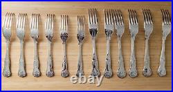 Antique ARTHUR PRICE SILVER PLATED CANTEEN CUTLERY ASHLEIGH 44 PIECE for 6 & Box