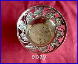 Antique Art Nouveau Wmf Silverplate Cream & Sugar Breakfast Set German Beautiful