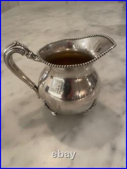 Antique Complete 5 Piece Silver-Plate Tea/Coffee Set-SHEETS R. S. CO. 1875/1402