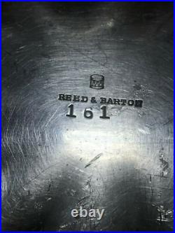 Antique Derby Silver Co. Quadruple Plate-4-Piece Tea Set and 1 Reed Barton Dish