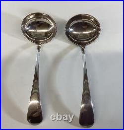 Antique Deykin & Harrison 55 Piece Cutlery Set Old English A. 1 Silver Plate