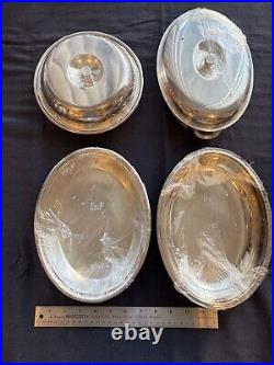 Antique EPNS Silver Plate Sheffield England Lot Of 13+ Pieces