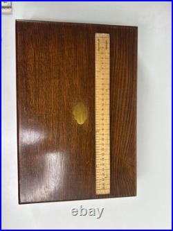 Antique Edwardian 24 piece Silver Plated Fish cutlery Set Silver Mounts