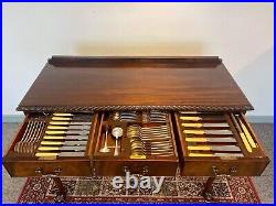Antique Elkington & Co. Plate Canteen With Cutlery Set 86 pieces c1930s