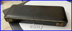 Antique Elkington & Co Silver Plate Fish Servers Cutlery Set Boxed Grape Vine