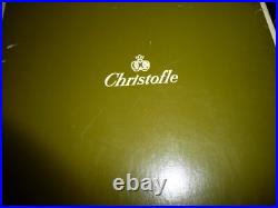 Antique French CHRISTOFLE 4-Piece Silver Plate Art Deco Coffee & Tea Set WithBoxes