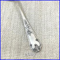 Antique French Cake Slice Pastry Server Silver Plate Marly Rocaille Louis XIV