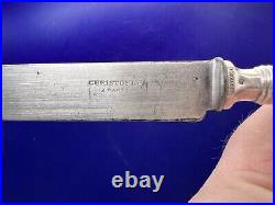 Antique French Silver Plate Service For 6, 39 Pieces Including Serving