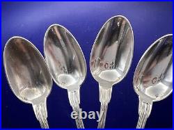 Antique French Silver Plate Service For 6, 39 Pieces Including Serving