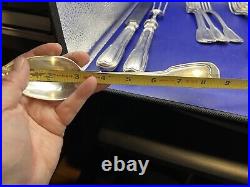 Antique French Silver Plate Service For 6, 39 Pieces Including Serving