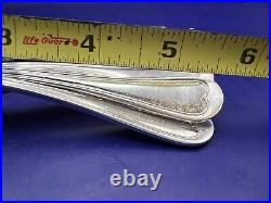 Antique French Silver Plate Service For 6, 39 Pieces Including Serving