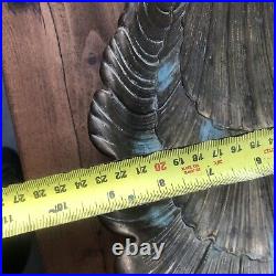Antique German WMF Silver Plate Art Nouveau Scallop Shell Dish Fruit Bowl