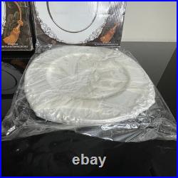 Antique-Inspired Godinger Silver Plated Baroque Charger Plate 12 set lot 8