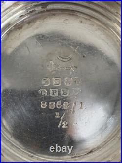 Antique James Dixon & Sons England EPBM 3-Piece Silver-Plate Tea Set Marked